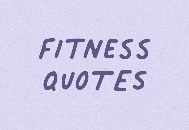 collection of fitness inspirational quotes