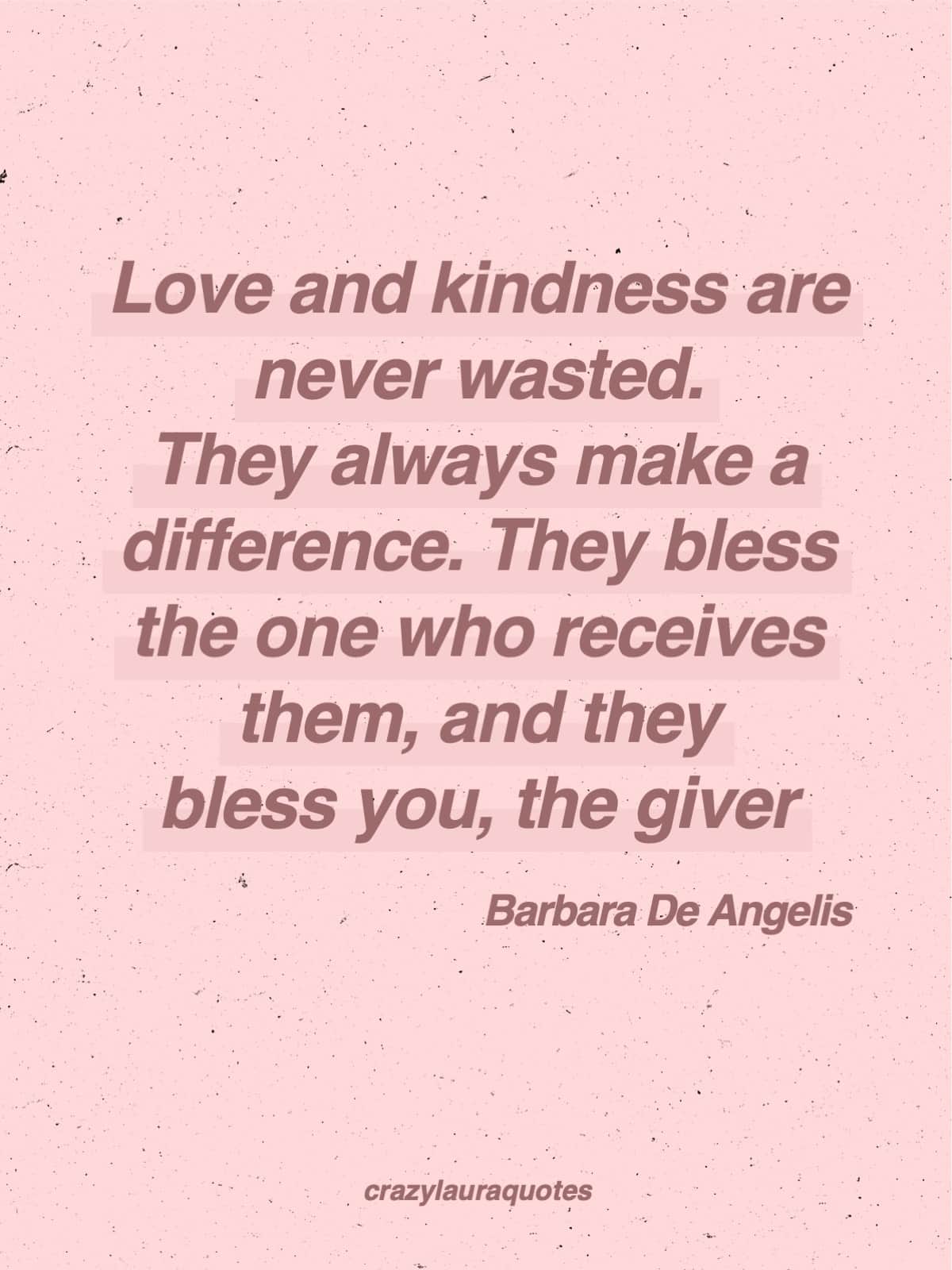 giver and receiver mindset barbra de angelis