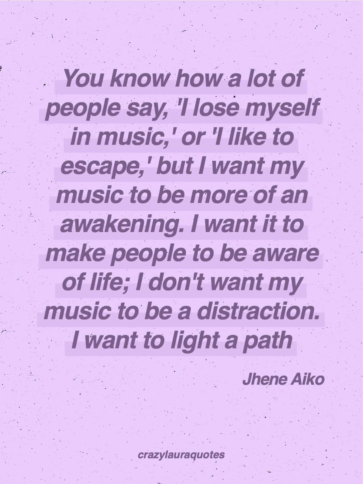 music to give light inspirational quote