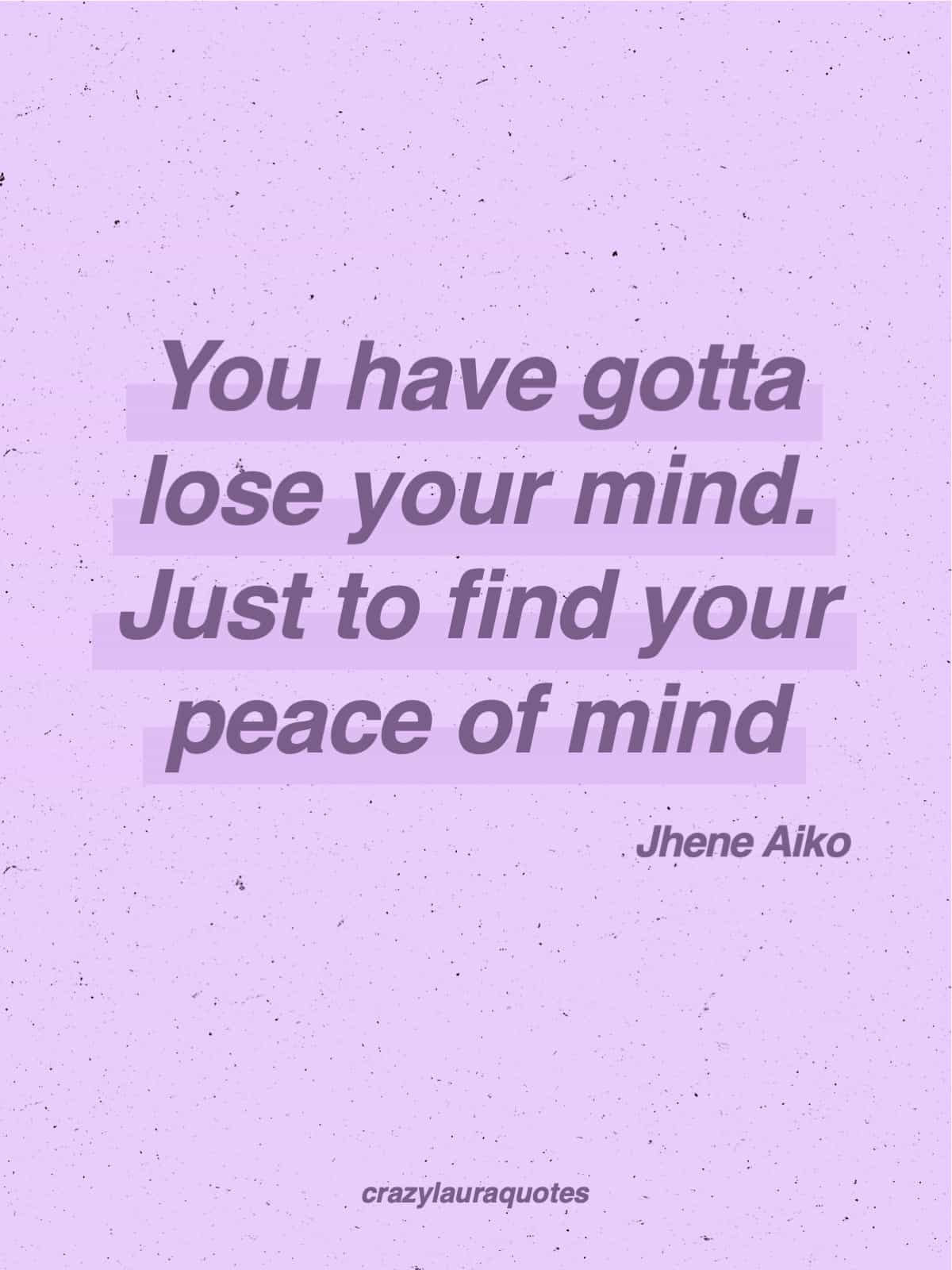 find your peace of mind inspiration