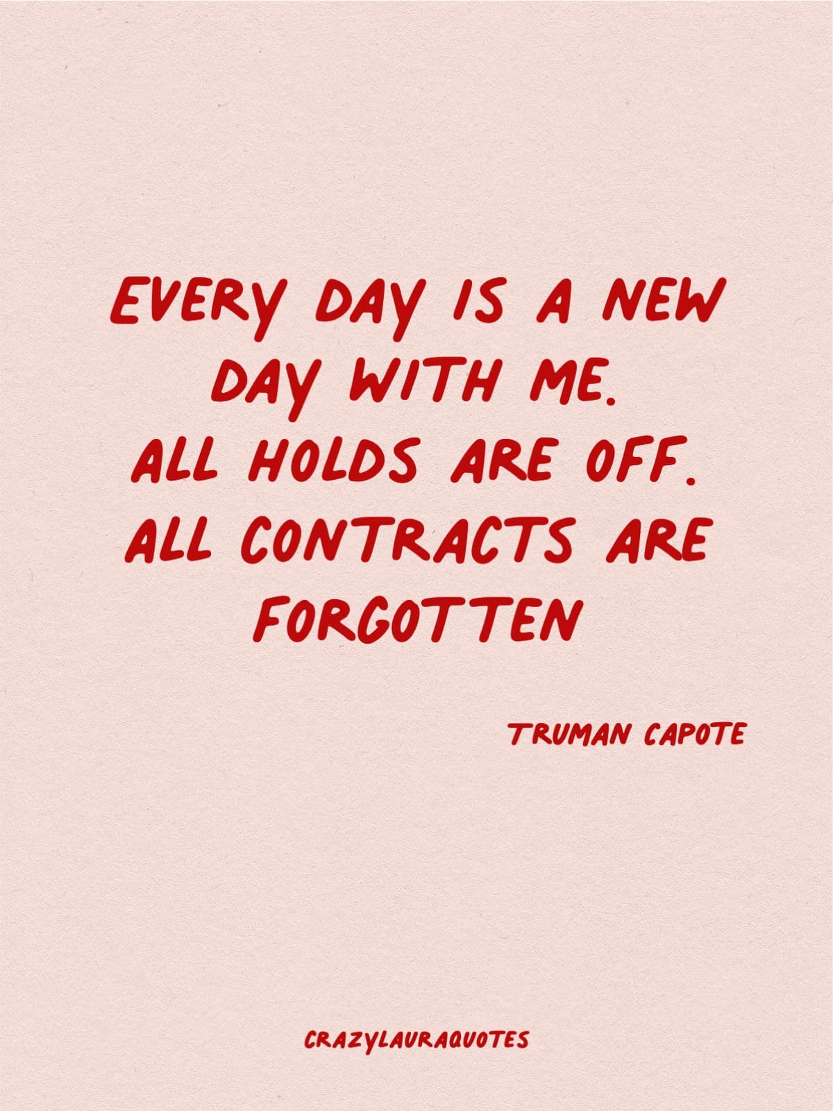start each day fresh quote