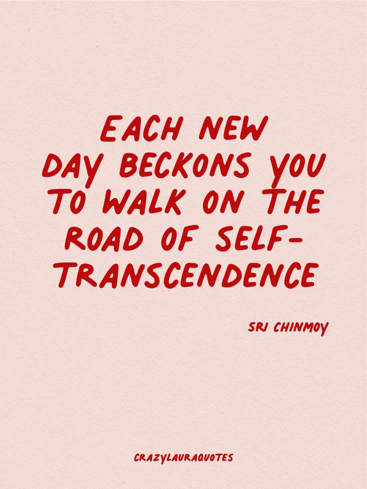 self trancendence sri chinmoy quote