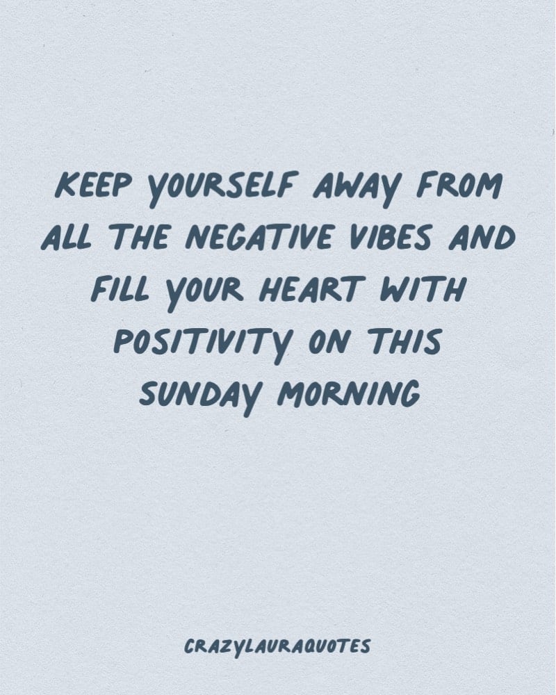 sunday heart positivity mindset for inspiration