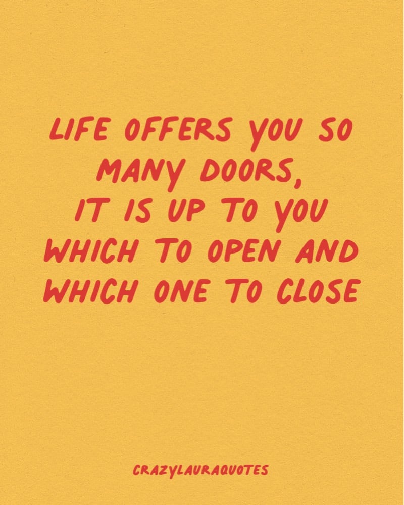 open doors monday inspirational quote