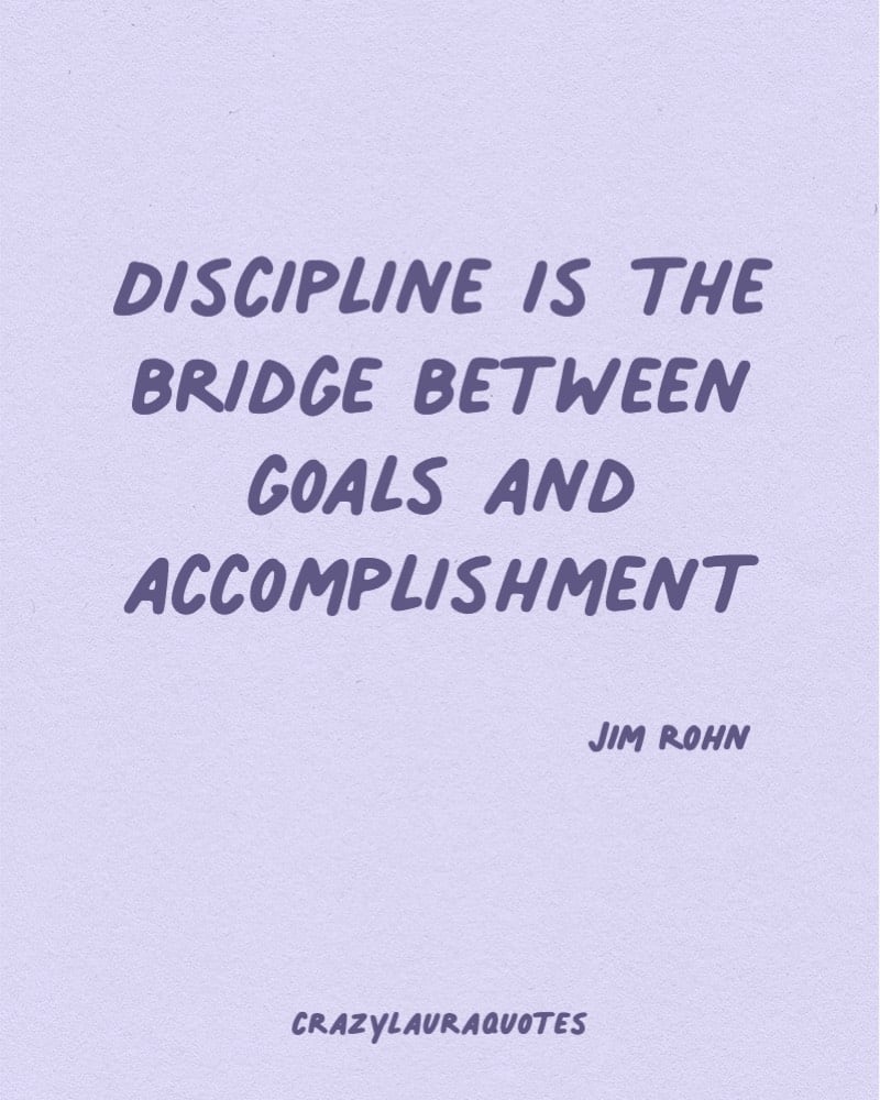 discipline quote for fitness motivaiton