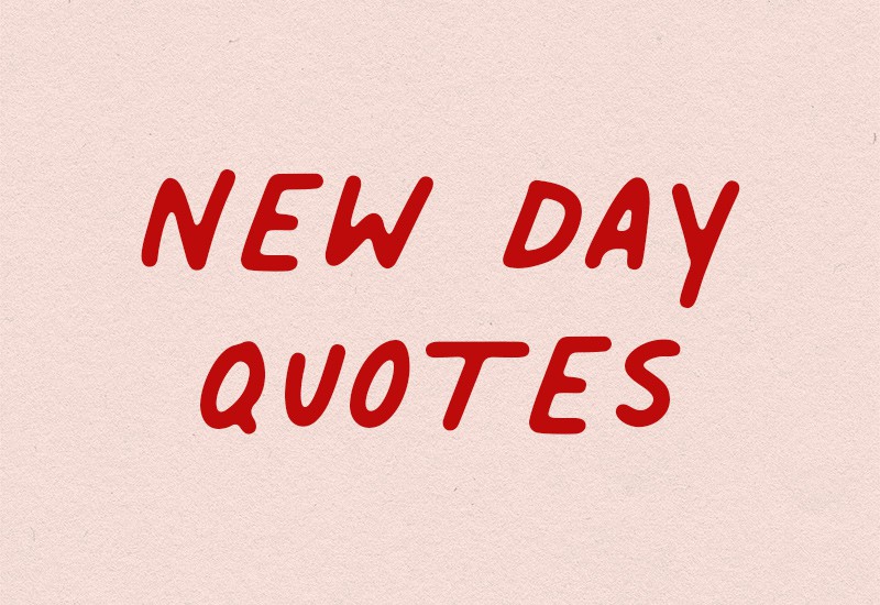 45+ Inspirational New Day Quotes For Fresh Starts
