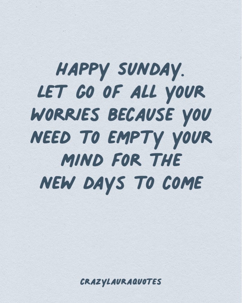 happy sunday quote for inspiration