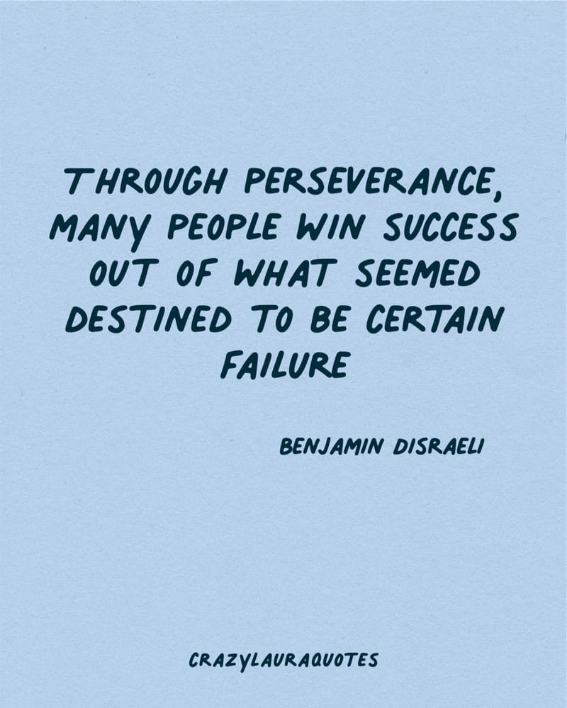 perseverance leads to success quote for motivation