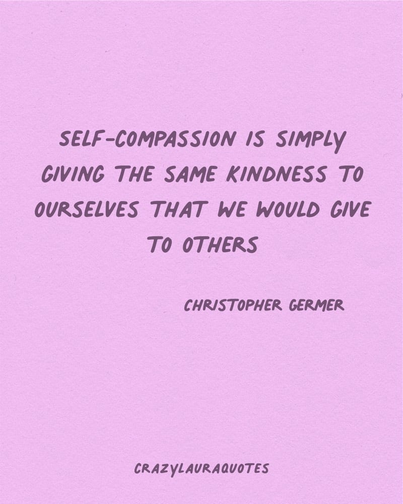 quote about self compassion