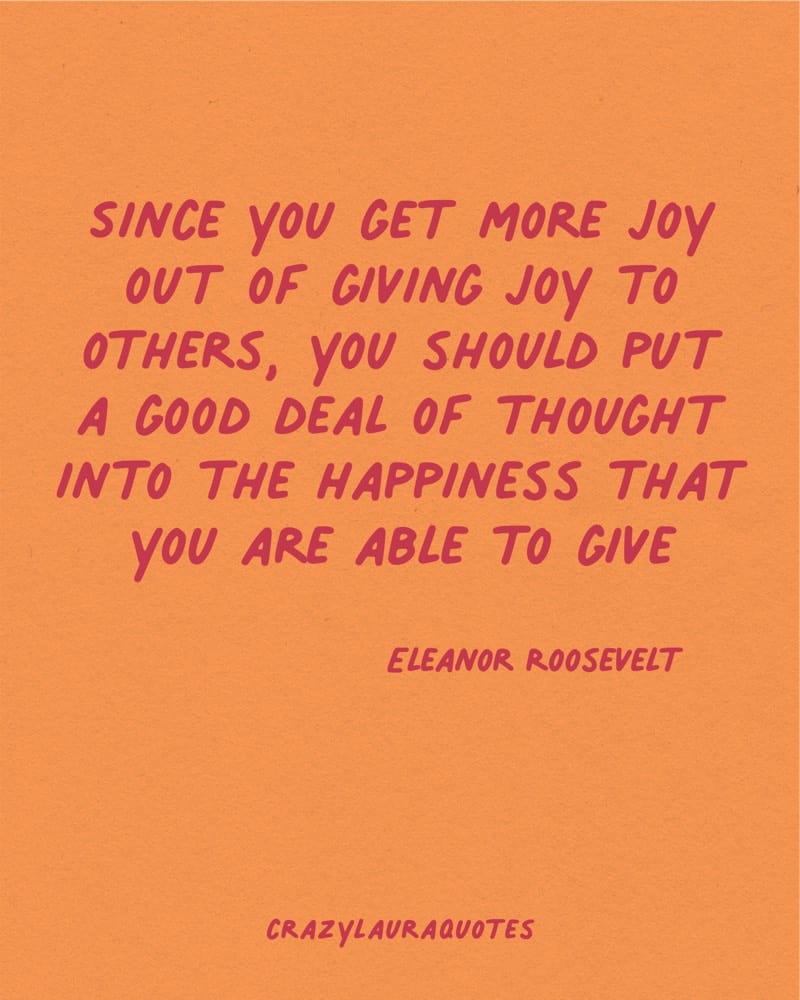 happiness saying by eleanor roosevelt