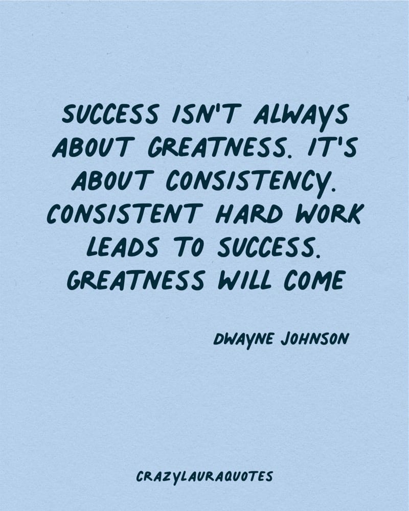 40+ Best Consistency Quotes For Motivation - Crazy Laura Quotes