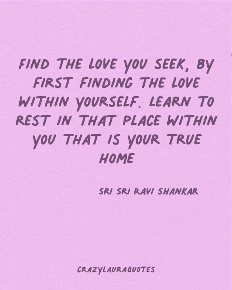 find the love you seek quotation
