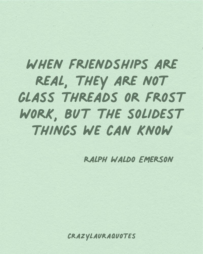 life quote about friendship
