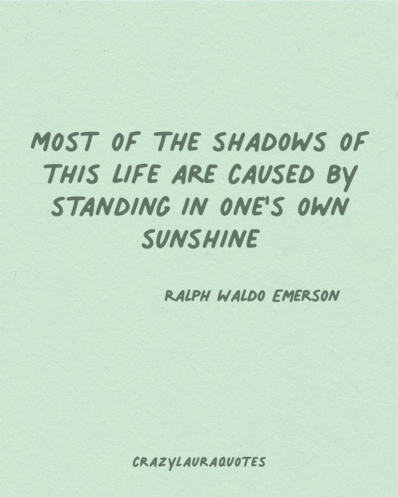 self care ralph waldo emerson words to inspire