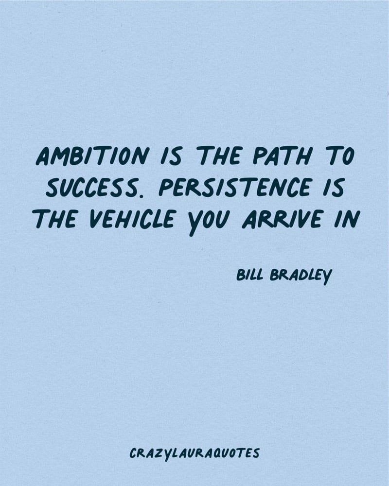 persistence quote about success