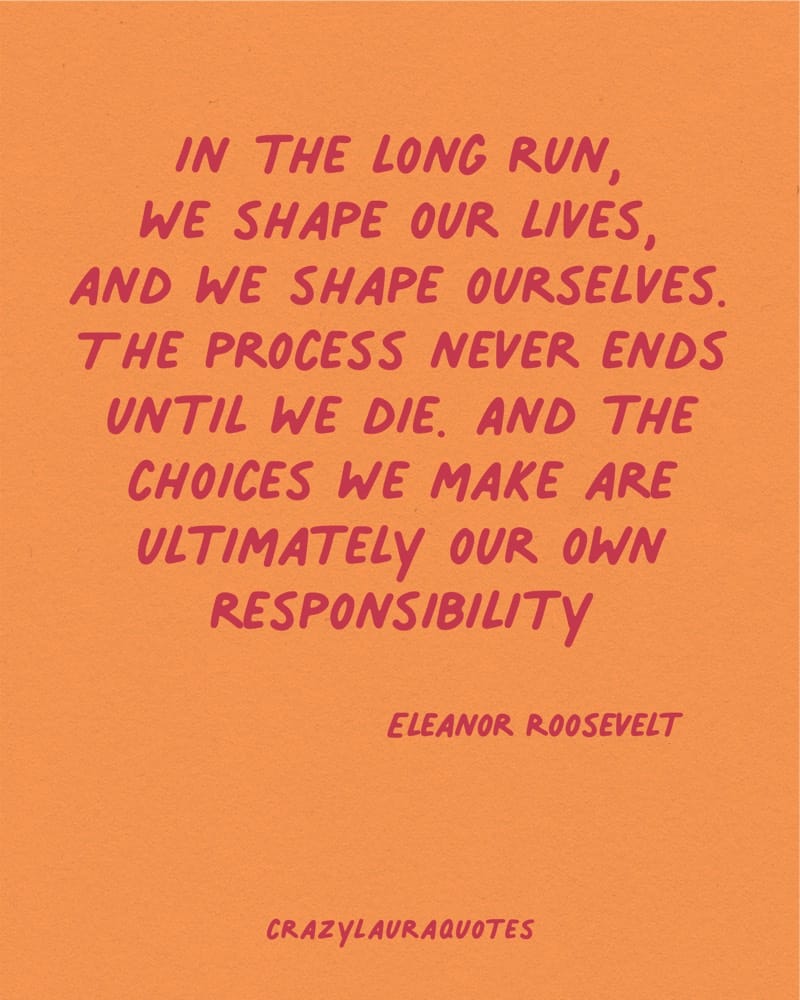 motivational life saying by eleanor roosevelt