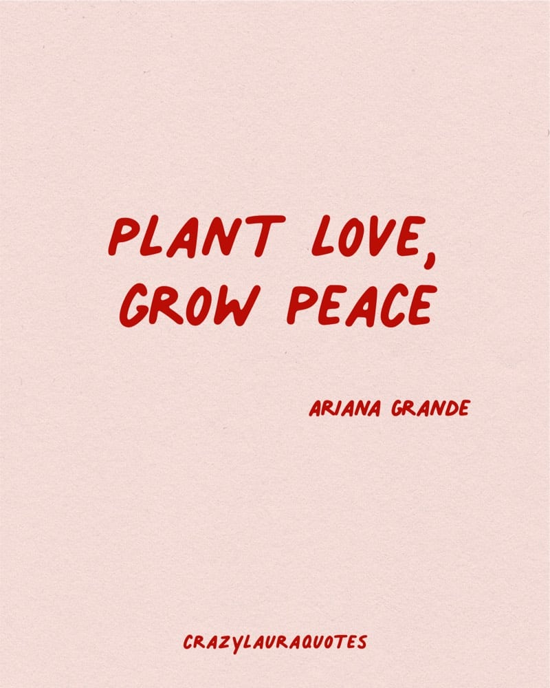 plant love quote