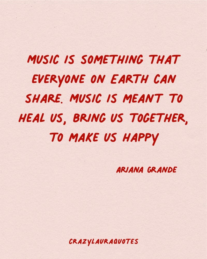 ariana grande quote about happiness